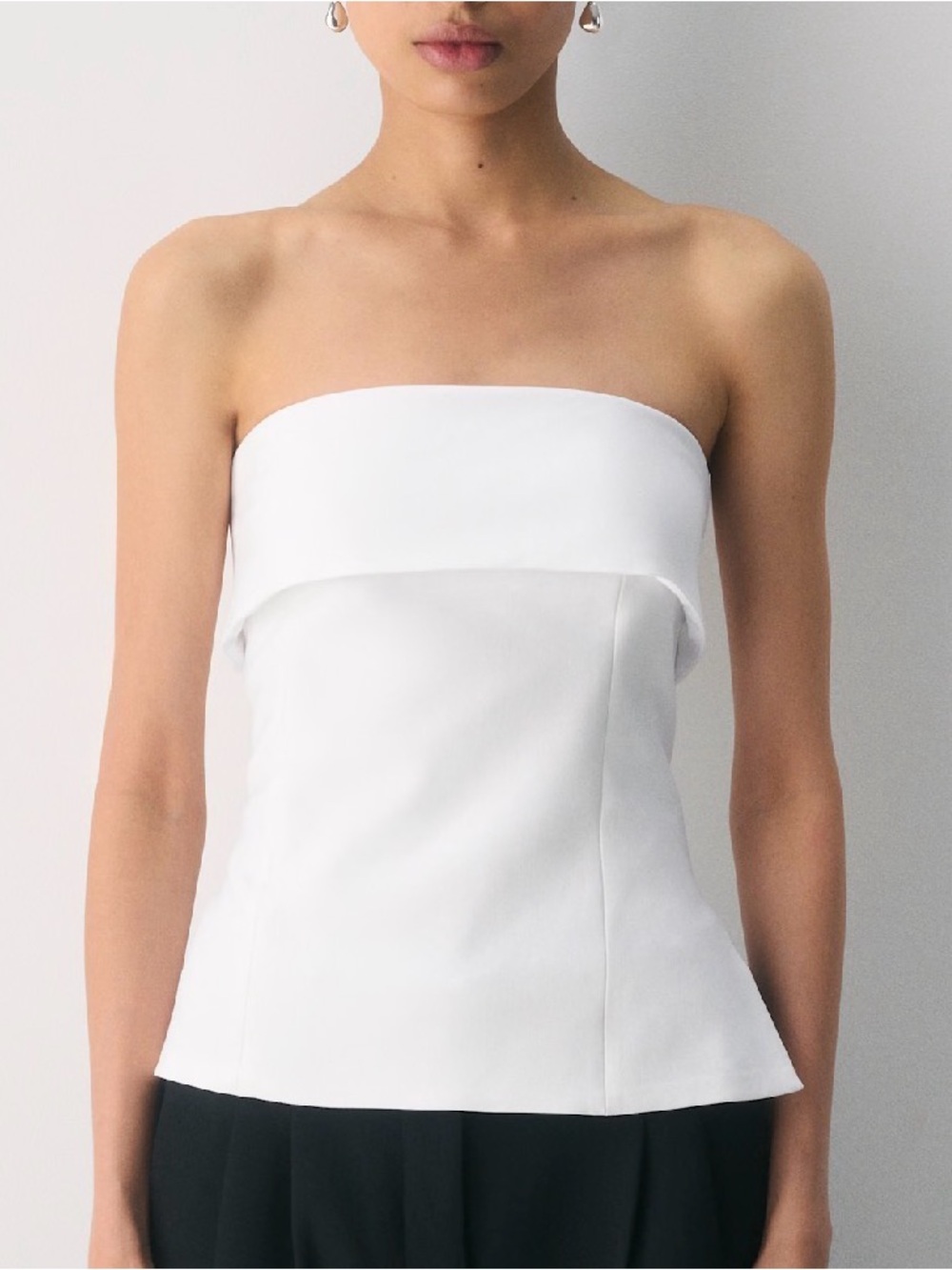 Aritzia Element Tube Top in White